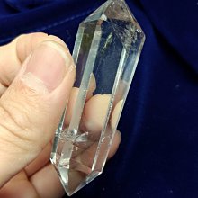 *#永續國際珠寶#**天然單頭尖白水晶柱. 重量:29.2 g.  45*23*19mm.  [w000147 歷史價格詳細信息