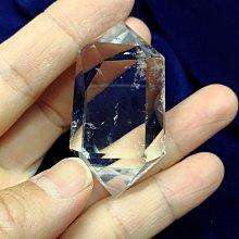 *#永續國際珠寶#**天然單頭尖白水晶柱. 重量:29.2 g.  45*23*19mm.  [w000147 歷史價格詳細信息