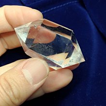 *#永續國際珠寶#**天然單頭尖白水晶柱. 重量:29.2 g.  45*23*19mm.  [w000147 歷史價格詳細信息