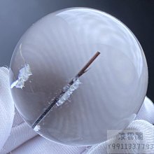 天然白水晶全包裹橘紅色石榴石多寶珠吊墜 異象水晶寶石 一物一圖 歷史價格詳細信息