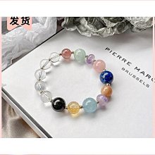 粉水晶粉玉髓女手錬手串流行時尚簡約款招桃花旺夫促銷 歷史價格詳細信息