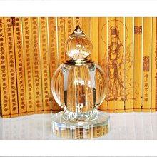 白水晶舍利塔擺件供養舍利子佛塔嘎烏盒裝瓶佛堂供佛水晶瓶工藝品 歷史價格詳細信息