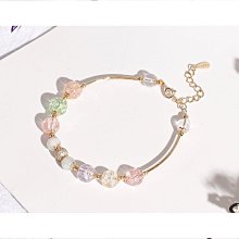 巴度簡約薰衣草紫晶手鏈轉運招財愛情招桃花情侶禮物手飾-好鄰居百貨 歷史價格詳細信息