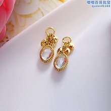 敦麗珠寶首飾  法式設計款復古英倫風s925銀人造歐泊耳環 歷史價格詳細信息