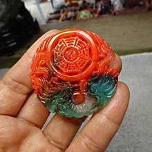 新疆和田玉彩玉下山虎吊墜生肖鼠虎平安牌護身符男款老虎項鍊掛墜 歷史價格詳細信息