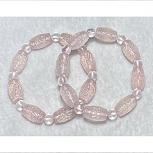 【締造】天然粉晶手鐲奶凍草莓冰種蜜桃烏龍粉玉鐲水晶圓條芙蓉石少女飾品 歷史價格詳細信息