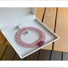 【締造】晶生緣 馬達加斯加粉晶手錬天然 老礦粉色水晶馬粉手串招桃花禮物 歷史價格詳細信息