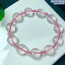 【水月】粉晶手串時尚多圈水蜜桃爆款手串可愛女款設計文藝小眾款手串手鍊 歷史價格詳細信息