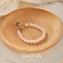 oar馬達加斯加粉晶手錬女招桃花草莓晶金發晶珍珠天然水晶手串 歷史價格詳細信息