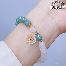 天然櫻花瑪瑙手串ins風粉水晶玉髓復古珍珠手&amp;#x0932c;冰種飄花精緻禮物 歷史價格詳細信息