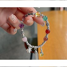 925銀紫藤花手鍊女感送女友生日禮物七夕情人節 歷史價格詳細信息