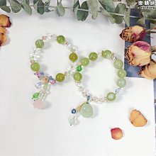 薩達綠幽靈月光石手鍊女 韓版小清新水晶手串閨蜜生日禮物 歷史價格詳細信息