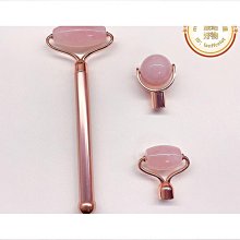 粉晶玉石滾輪 刺頭滾輪 臉部雙頭按摩美容器玉石滾輪 歷史價格詳細信息