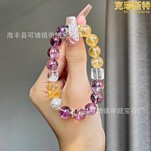 爆款天然黃水晶戒指 晶體通透乾淨 s925銀豪華鑲嵌 款式新穎百搭 歷史價格詳細信息