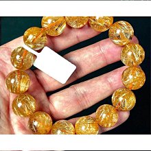 手鍊巴西情侶晶女金金髮禮物手串轉運晶黃水晶石珠天然男黃髮晶鈦 歷史價格詳細信息