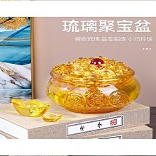 琉璃元寶【聚寶招財】????財源廣進 元寶聚財 金元寶黃色人工琉璃水晶裝飾 米缸聚寶盆裝飾 by 我型我色 歷史價格詳細信息