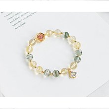締造天然綠幽靈水晶手錬女轉運珠招財幸運小眾設計簡約森系ins風 歷史價格詳細信息