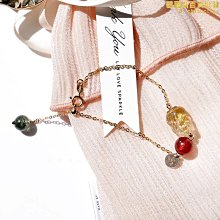 天然貔貅草莓晶水晶手錬女編繩粉晶黃水晶金發晶手串輕奢女生手飾 歷史價格詳細信息