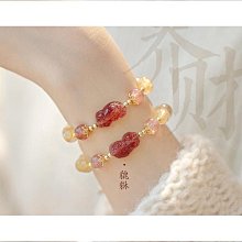 招財貔貅天然水晶手錬女生轉運珠瑪瑙吞金獸粉晶手串女款串珠配飾免運 歷史價格詳細信息