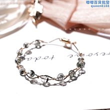 【水月】天然粉晶手鍊女款福牌粉水晶手串草莓晶手串單圈女款手鍊 歷史價格詳細信息
