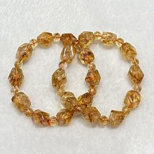 【水月】天然單圈粉水晶手串搭配南瓜配飾原創10mm粉晶手鍊女G1003 歷史價格詳細信息