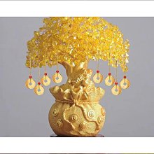 新品 水晶發財樹招財對鹿擺件客廳玄關電視酒柜裝飾品喬遷新居一鹿有你 歷史價格詳細信息