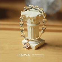 oar馬達加斯加粉晶手錬女招桃花草莓晶金發晶珍珠天然水晶手串 歷史價格詳細信息