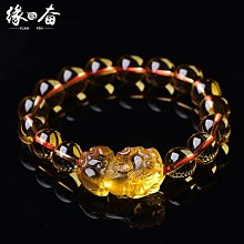 【楚楚】招財一夜暴富極細黃水晶手錬女轉運珠超細設計感小眾助夫碧璽禮物 歷史價格詳細信息