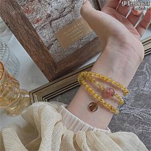 巴西純天然白水晶手錬多圈念珠水晶佛珠108顆夏季手串新式女禮物 歷史價格詳細信息