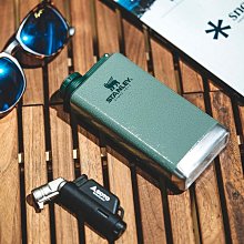 隨身酒壺STANLEY小酒壺304不銹鋼便攜扁平隨身復古高檔酒瓶生日禮物男友 歷史價格詳細信息