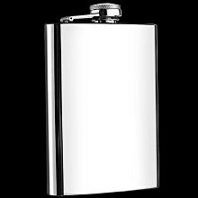 隨身酒壺俄羅斯進口304不銹鋼小酒壺 8盎司創意男士戶外隨身小便攜扁酒瓶 歷史價格詳細信息