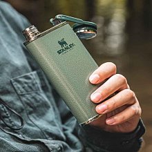 隨身酒壺STANLEY小酒壺304不銹鋼便攜扁平隨身復古高檔酒瓶生日禮物男友 歷史價格詳細信息