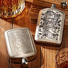 隨身酒壺STANLEY小酒壺304不銹鋼便攜扁平隨身復古高檔酒瓶生日禮物男友 歷史價格詳細信息