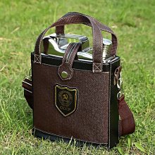 隨身酒壺德國zsvip高級酒壺不銹鋼304一斤裝家用便攜復古隨身創意小酒瓶子 歷史價格詳細信息