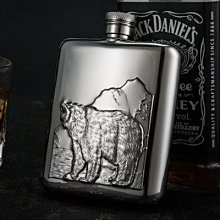 隨身酒壺德國zsvip高級酒壺不銹鋼304一斤裝家用便攜復古隨身創意小酒瓶子 歷史價格詳細信息