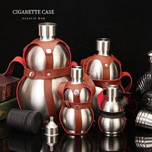 隨身酒壺德國zsvip高級酒壺不銹鋼304一斤裝家用便攜復古隨身創意小酒瓶子 歷史價格詳細信息