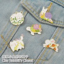 動物花朵胸蛇兔子狐貍烏鴉金屬徽章網紅2023新款配飾扣高級感~告白氣球 歷史價格詳細信息