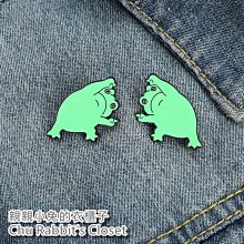 Chu Rabbit’s Closet 趣味動物 貓咪/黑貓/兔子/狐狸/鴨子/白鵝 鄙視手勢 豎中指 搞笑 釘扣/別針/胸針/徽章 衣服/包包裝飾 歷史價格詳細信息