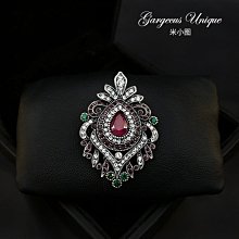 米小圖1016 高檔復古迷你小胸針 固定衣服的扣針精致男女配飾 胸針 別針 胸花-寶島百貨 歷史價格詳細信息