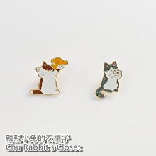 貓咪小貓卡通表情逢考必過圖案衣服男女情侶短袖T恤趣味夏季寬松#皇運 歷史價格詳細信息