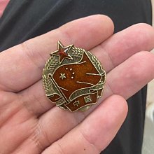 中古小徽章，長2.25CM，寬1.35CM，不～ 歷史價格詳細信息