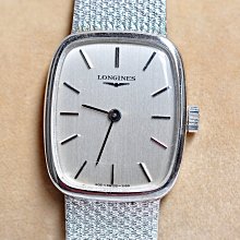 《寶萊精品》Longines 浪琴銀白薄圓型手動女子錶 歷史價格詳細信息
