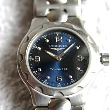 LONGINES 浪琴 女粧18K玫瑰金/ 原鑲鑽 最新時尚錶款 全新展示品 歷史價格詳細信息