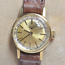 《寶萊精品》Longines 浪琴金乳白圓型袖珍女子錶 歷史價格詳細信息