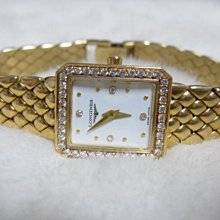 LONGINES 浪琴 女粧18K玫瑰金/ 原鑲鑽 最新時尚錶款 全新展示品 歷史價格詳細信息