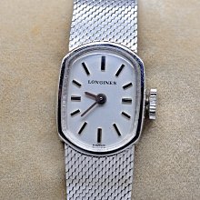 《寶萊精品》Longines 浪琴銀白薄圓型手動女子錶 歷史價格詳細信息