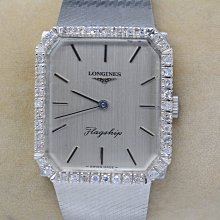 《寶萊精品》Longines 浪琴銀白薄圓型手動女子錶 歷史價格詳細信息