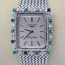 《寶萊精品》Longines 浪琴銀灰白圓型手動女子錶 歷史價格詳細信息