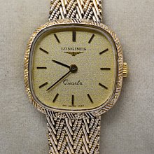 《寶萊精品》Longines 浪琴金乳白圓型袖珍女子錶 歷史價格詳細信息