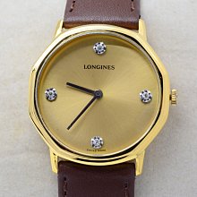 《寶萊精品》Longines 浪琴金黃方圓石英女子錶 歷史價格詳細信息